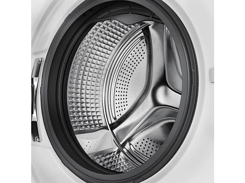 Lavadora carga frontal - Haier X7 Series HW100-B14367U-IB, 10 kg, 1400 rpm, Función Vapor, ABT Anti-bacterias, Blanco