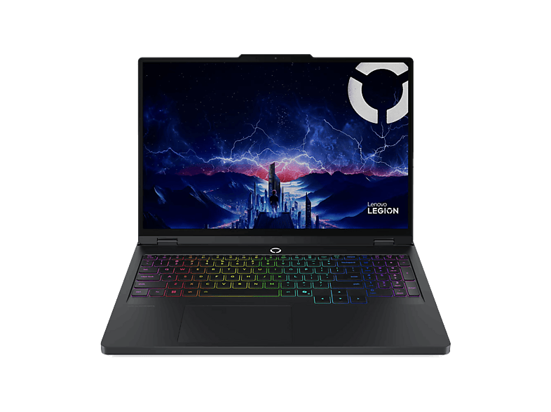 Portátil gaming - Lenovo Legion Pro 5 16IRX10, 16" WQXGA, Intel® Core™ i9-14900HX, 32GB RAM, 1TB SSD, GeForce RTX™ 5070, Sin sistema operativo, Negro