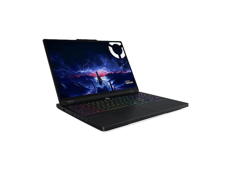 Portátil gaming - Lenovo Legion Pro 5 16IRX10, 16" WQXGA, Intel® Core™ i9-14900HX, 32GB RAM, 1TB SSD, GeForce RTX™ 5070, Sin sistema operativo, Negro