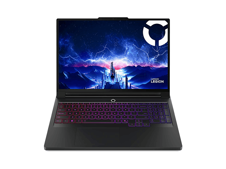 Portátil gaming - Lenovo Legion Pro 7 16IAX10H, 16" WQXGA OLED, Intel® Core™ Ultra 9 275HX, 64GB RAM, 2TB SSD, GeForce RTX™ 5090, W11 Home, Negro