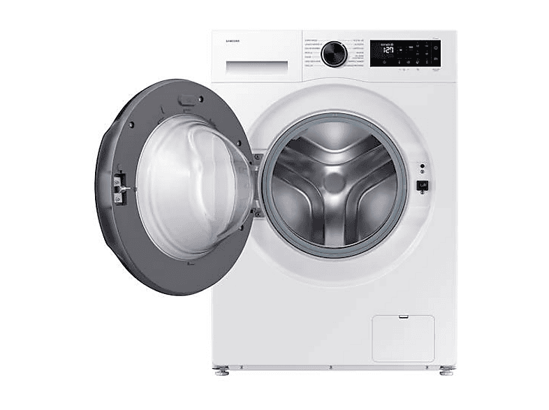 Lavadora carga frontal - Samsung WW10FG5U34AEEC, 10 kg, 1400 rpm, 16 programas, AI EcoBubble™ Clase A, Blanco