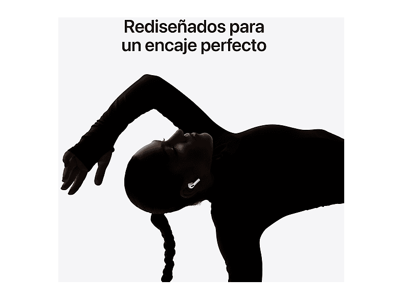 Auriculares - Apple AirPods Pro 3 (2025 3ª gen), Inalámbricos, Cancelación de ruido, Medición frecuencia cardíaca, Live Translation, Chip H2, USB-C