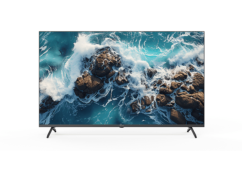 TV QLED 50" - Peaq PTV 50GQU-5026C, QLED 4K, Smart/Google TV, DVB-T2, HDR10, Dolby Audio, Triple Tuner, Negro