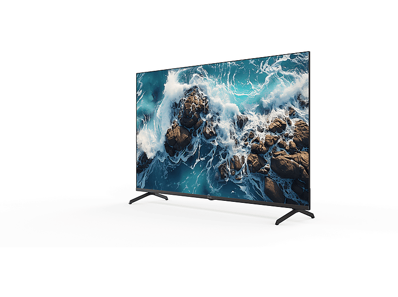 TV QLED 50" - Peaq PTV 50GQU-5026C, QLED 4K, Smart/Google TV, DVB-T2, HDR10, Dolby Audio, Triple Tuner, Negro