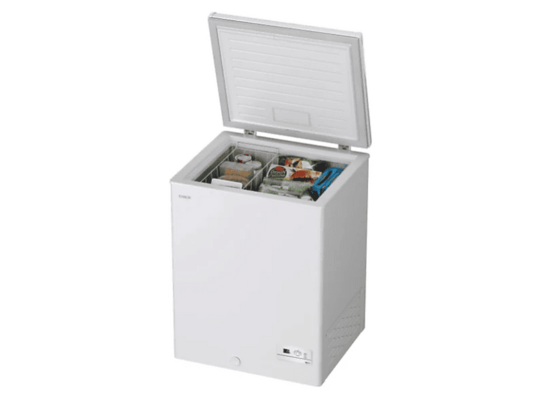 Congelador horizontal - Candy CHAE 1452E, 137L, 84.5 cm Altura, 4 Estrellas, Cíclico, Blanco