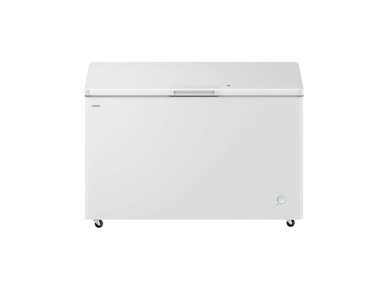 Congelador horizontal - Candy CNCHQ4S420EW, 418L, 89.5 cm Altura, Cíclico, Libre Instalación, 4 Estrellas, Blanco