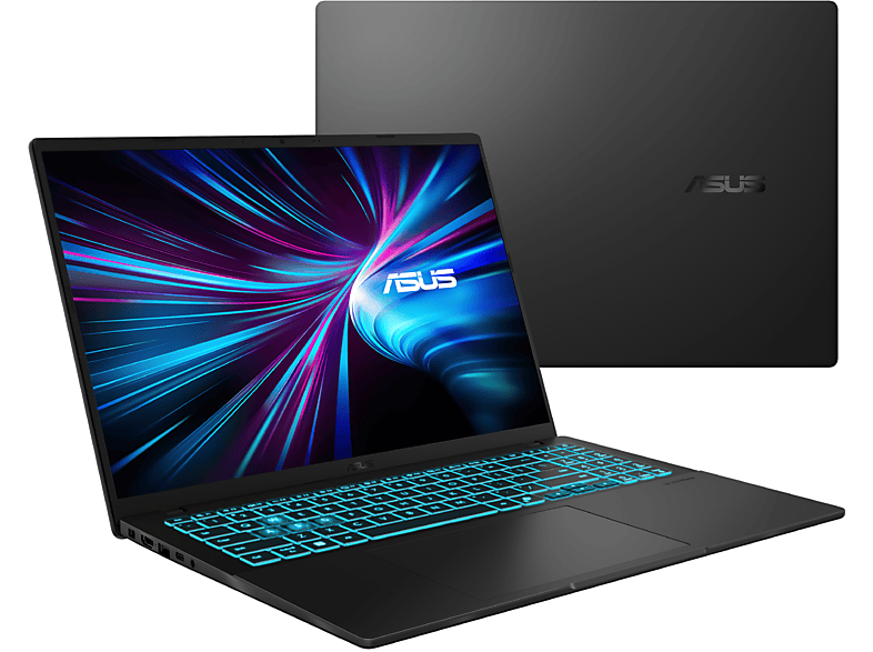 Portátil gaming - ASUS V16 V3607VM-RP012, 16" WUXGA, Intel® Core™ 7 240H, 16GB RAM, 512GB SSD, GeForce RTX™ 5060, Sin sistema operativo