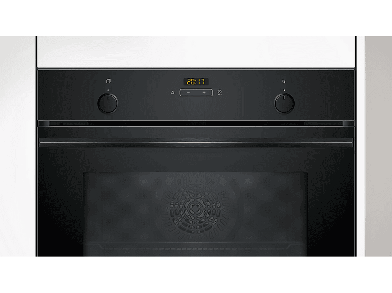 Horno - Balay 3HB5159N4, Serie Cristal, Multifunción, Hidrolítica, 71 l, Función Freidora de Aire, Aire Caliente 3D Profesional, 60 cm, Cristal Negro