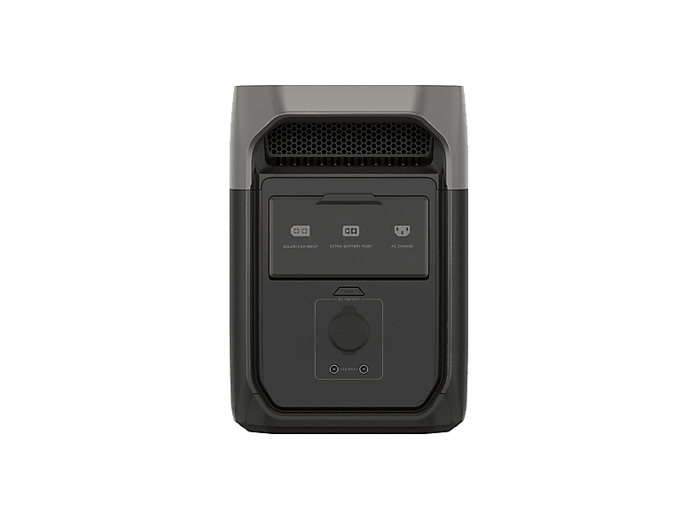 Estación de energía - Ecoflow Delta 3, 1800 W, 1024 Wh, IP65, 2x USB-C, 2x USB-A, 4x CA, 1x CC, Wi-Fi, Bluetooth, Negro