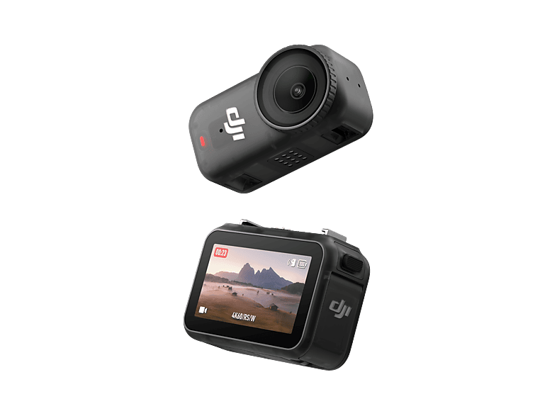 Cámara deportiva - DJI Osmo Nano, 4K, 200 min Autonomía, 64 GB, Sensor CMOS de 1/1.3", Sumergible a 10m, Negro