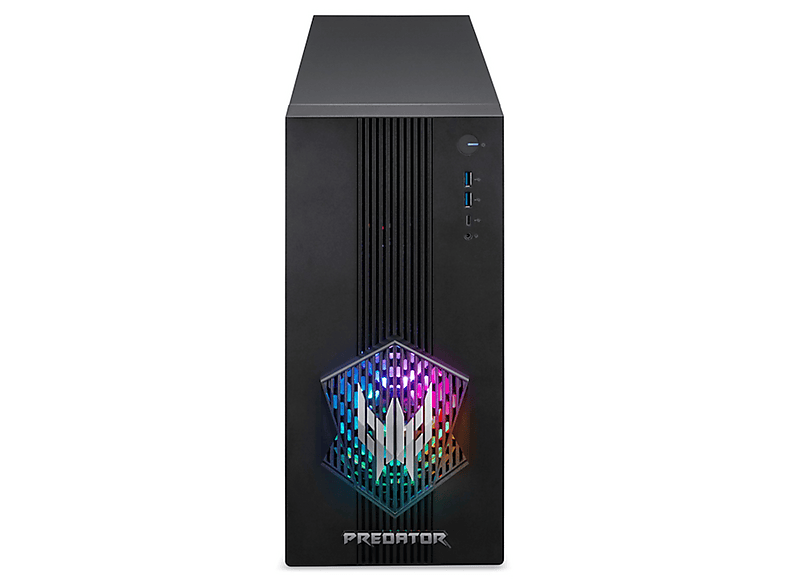 PC gaming - Acer Predator Orion 3000 PO3-655_H610, Intel® Core™ i7-14700F, 32GB RAM, 1 TB SSD, GeForce RTX™ 5070, Sin sistema operativo, Negro