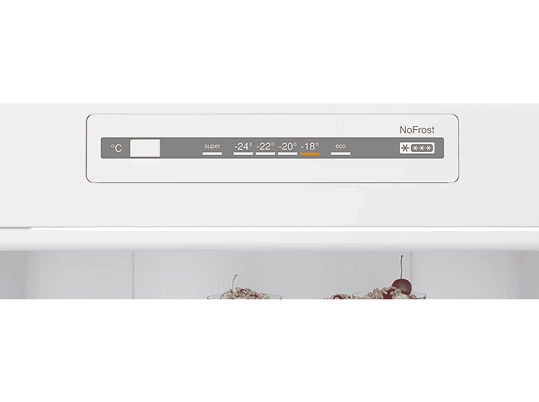 Frigorífico combi - Balay 3KFE351WI, Total No Frost, 176 cm, 193 l, Blanco