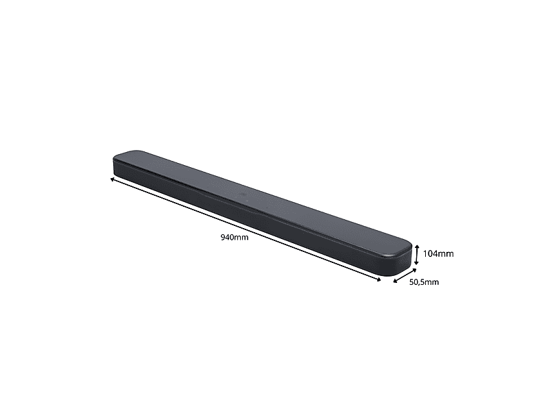 Barra de sonido - JBL Bar 300MK2, Bluetooth, 225 W, Potencia máx 450 W, 5.0 canales, Dolby Atmos® y DTS Virtual, Negro