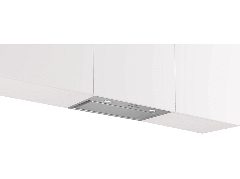 Campana grupo filtrante - Bosch DLN56AC50, 4 potencias, 645 m³/h, 52 cm, Acero inoxidable