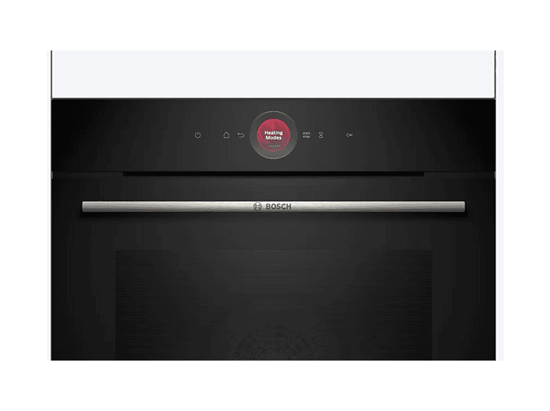 Horno compacto - Bosch HBG774KB1, Serie 8, Multifunción, Pirolítico, 71 l, 54.9 cm, Negro