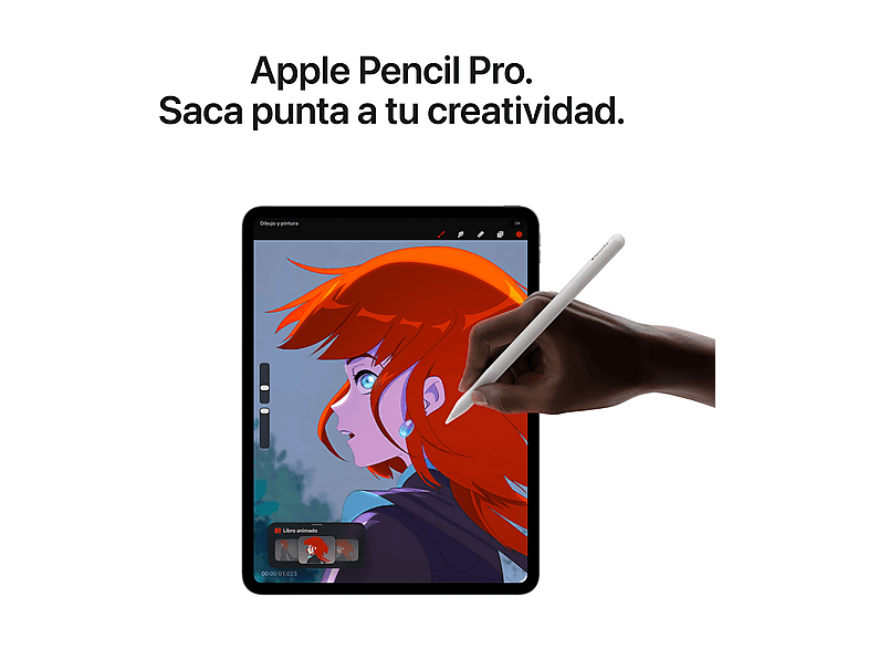 Tablet - Apple iPad Pro (2025), 256GB, Negro espacial, 13", Chip M5, WiFi, 10GPU