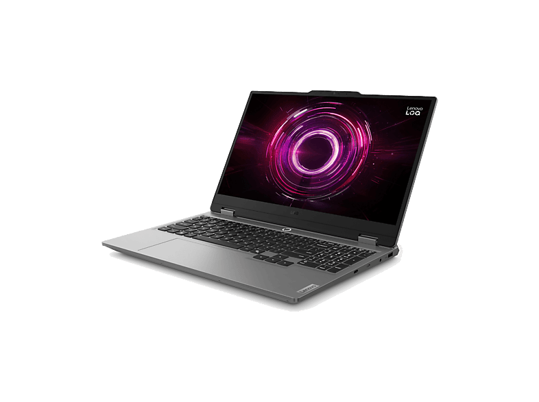 Portátil gaming - Lenovo LOQ 15AHP10, 15.6" Full-HD, AMD Ryzen™ 7 250, 24GB RAM, 512GB SSD, GeForce RTX™ 5050, Windows 11 Home, Gris