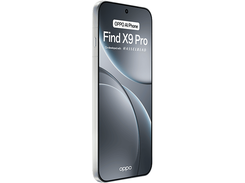 Móvil - Oppo Find X9 Pro, Silk White, 512 GB, 16 GB RAM, 6.78" AMOLED ProXDR Gorilla Glass 120 Hz, MediaTek 9500, 7500 mAh
