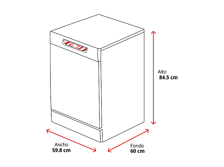 Lavavajillas - Miele G 5611 SC, 14 Servicios, 5 Programas, 59.8 cm Ancho, AutoOpen, ComfortClose, Inox