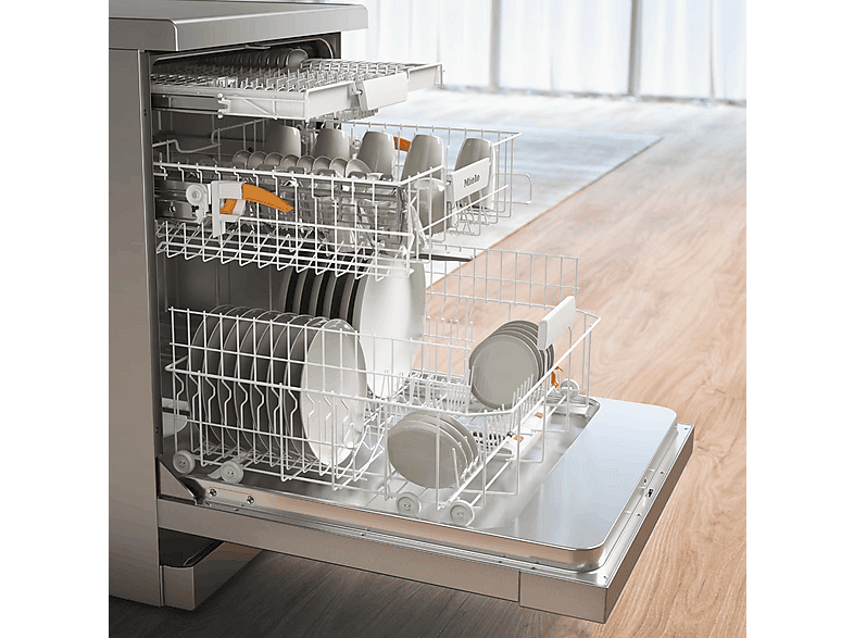 Lavavajillas - Miele G 5611 SC, 14 Servicios, 5 Programas, 59.8 cm Ancho, AutoOpen, ComfortClose, Inox