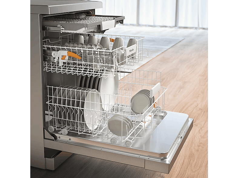 Lavavajillas - Miele G 5811 SC Front Active Plus, 14 Servicios, 5 Programas, 59.8 cm Ancho, AutoOpen, ComfortClose, Inox