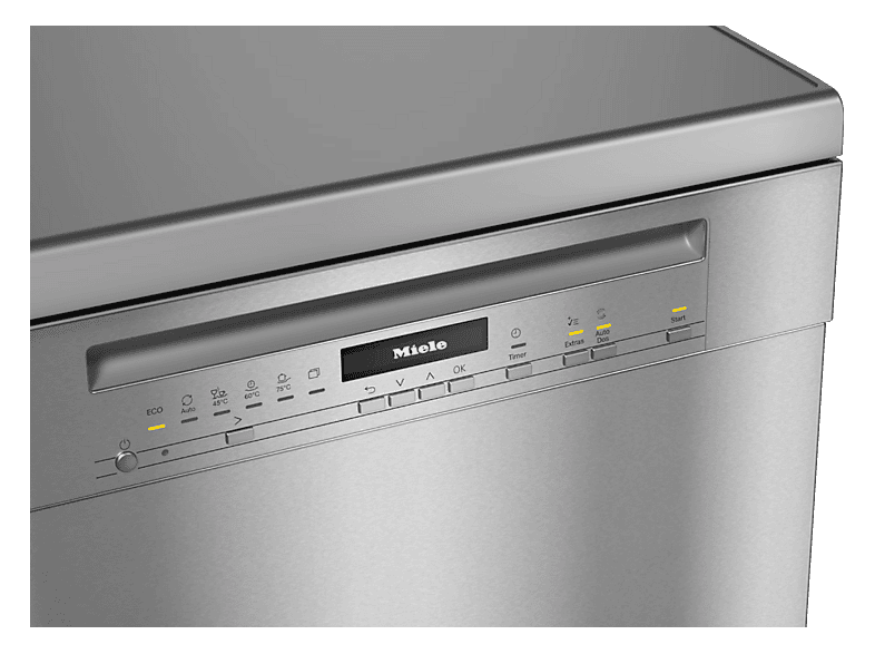 Lavavajillas - Miele G 7040 SC Front AutoDos, 14 Servicios, 11 Programas, 59.8 cm, Dosificación Automática, Bandeja MultiFlex 3D, Inox