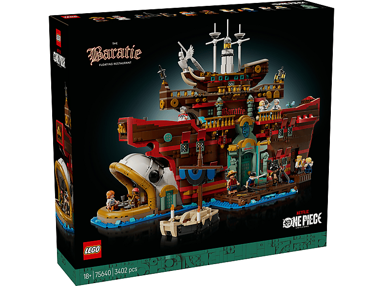 Juego de construcción - LEGO The Baratie Floating Restaurant, edad recomendada: 18 año(s), 3402 piezas