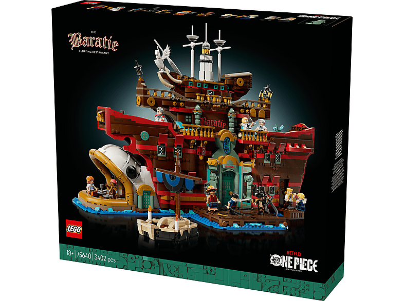 Juego de construcción - LEGO The Baratie Floating Restaurant, edad recomendada: 18 año(s), 3402 piezas