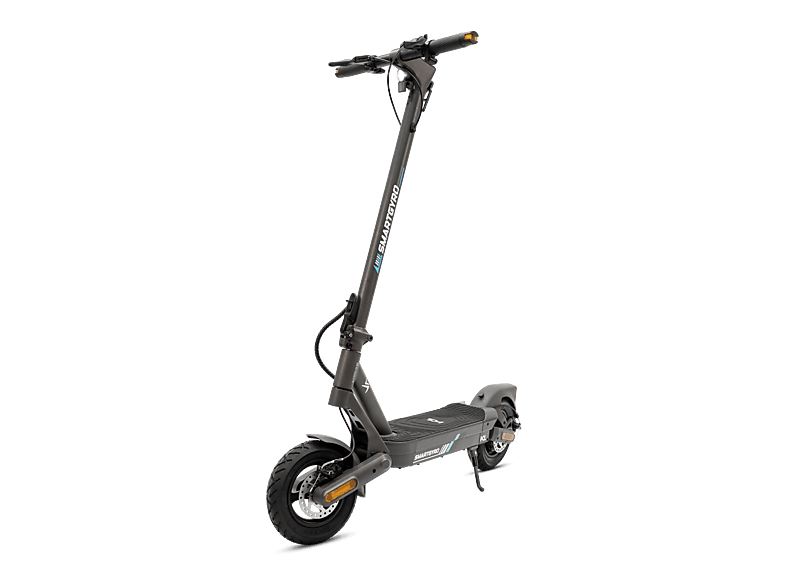Patinete eléctrico - Smartgyro K1, Tipo 1 / VPL, Potencia Nominal 500W, Carga 120kg, 13000mAh, 25 km/h, Autonomía 50km, Foco Frontal, NFC, Gris