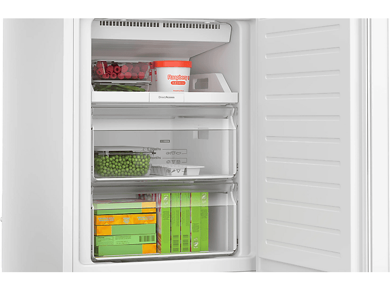 Frigorífico combi - Balay 3KFE551WI, Total No Frost, 186 cm, 305 l, EasyAccess, Blanco
