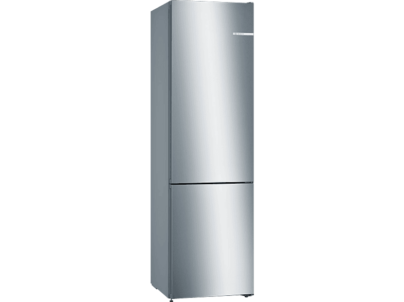 Frigorífico combi - Bosch KGN36VLDB, Total no frost, 186 cm, 326 l, VitaFresh, Acero mate antihuellas