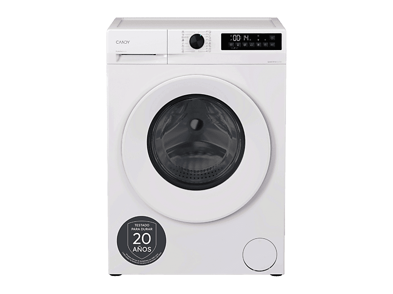Lavadora secadora - Candy GWD 4968-S, 9kg/6kg, Motor Inverter SpeedDrive, 16 Programas, AI Silent Motion, Blanco