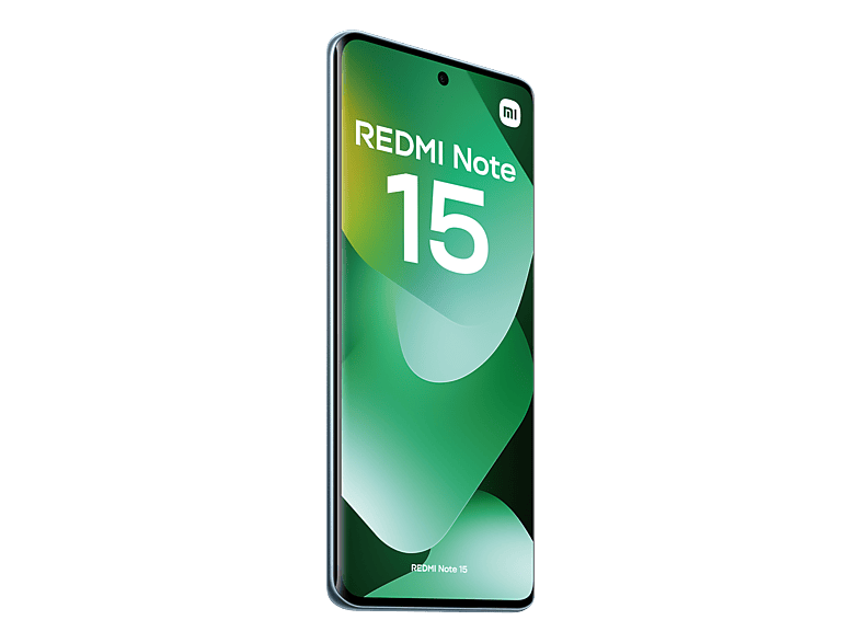 Móvil - Xiaomi Redmi Note 15, Azul glaciar, 256 GB, 8 GB RAM, 6.77" AMOLED FHD+, MediaTek Helio G100-Ultra, 6000 mAh