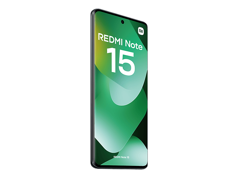 Móvil - Xiaomi Redmi Note 15, Negro, 256 GB, 8 GB RAM, 6.77" AMOLED FHD+, MediaTek Helio G100-Ultra, 6000 mAh