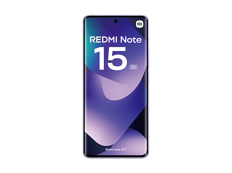 Móvil - Xiaomi Redmi Note 15 5G, Púrpura, 512 GB, 12 GB RAM, 6.77" AMOLED FHD+, Snapdragon 6 Gen 3, 5520 mAh