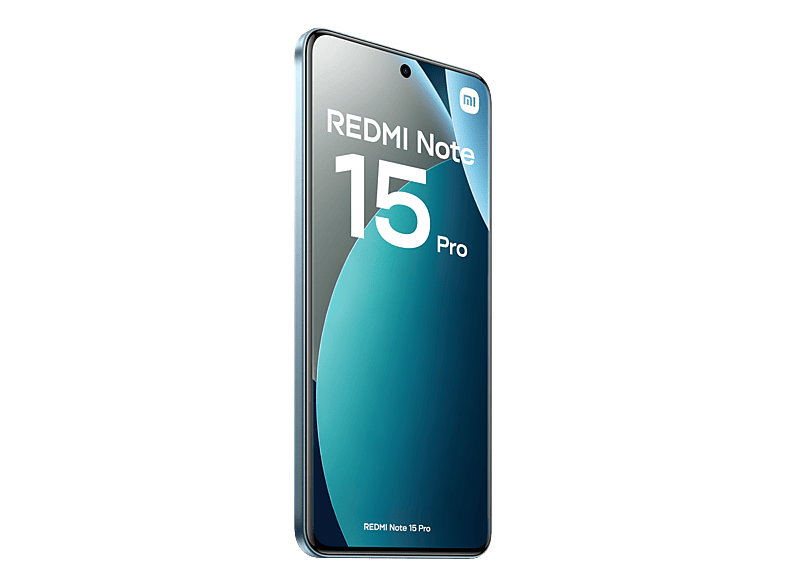 Móvil - Xiaomi Redmi Note 15 Pro, Azul glaciar, 256 GB, 8 GB RAM, 6.77" AMOLED FHD+, MediaTek Helio G200–Ultra, 6500 mAh