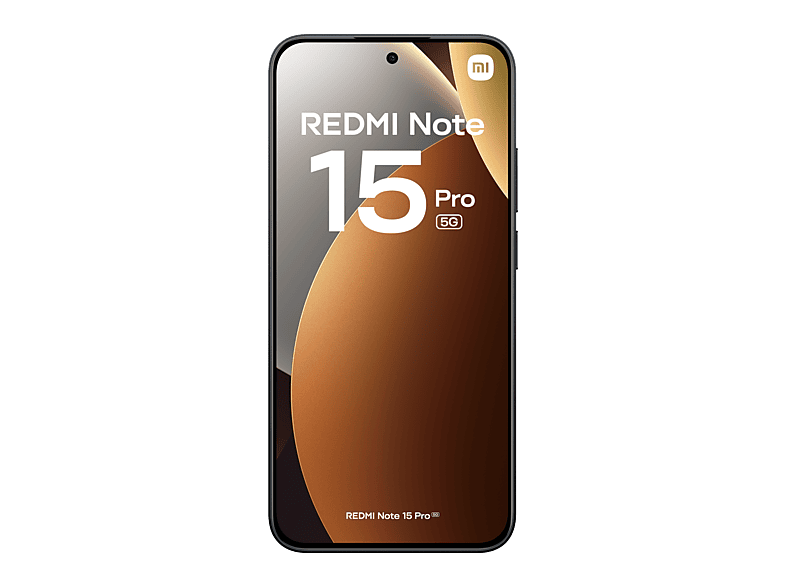 Móvil - Xiaomi Redmi Note 15 Pro 5G, Negro, 256 GB, 8 GB RAM, 6.83" CrystalRes AMOLED, MediaTek Dimensity 7400-Ultra, 6580 mAh
