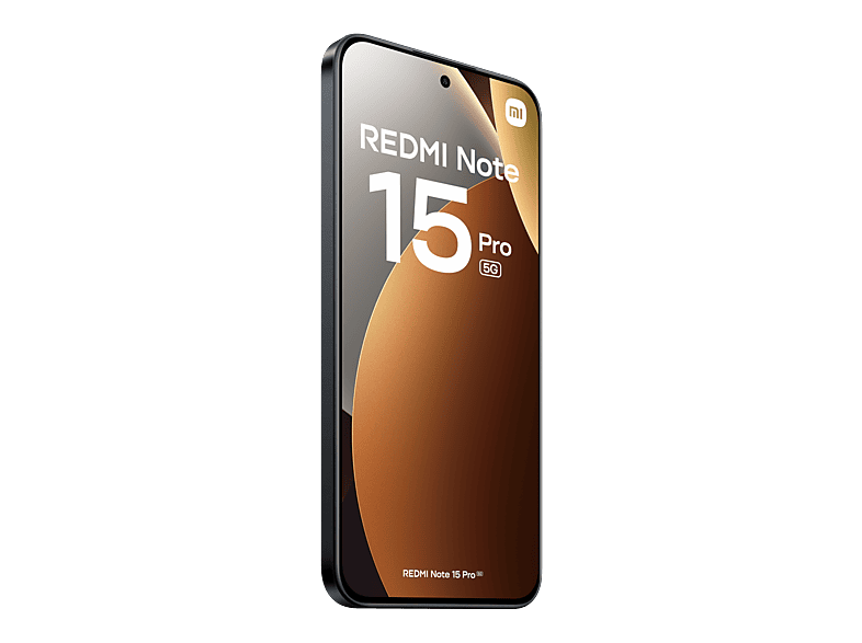 Móvil - Xiaomi Redmi Note 15 Pro 5G, Negro, 512 GB, 12 GB RAM, 6.83" CrystalRes AMOLED, MediaTek Dimensity 7400-Ultra, 6580 mAh