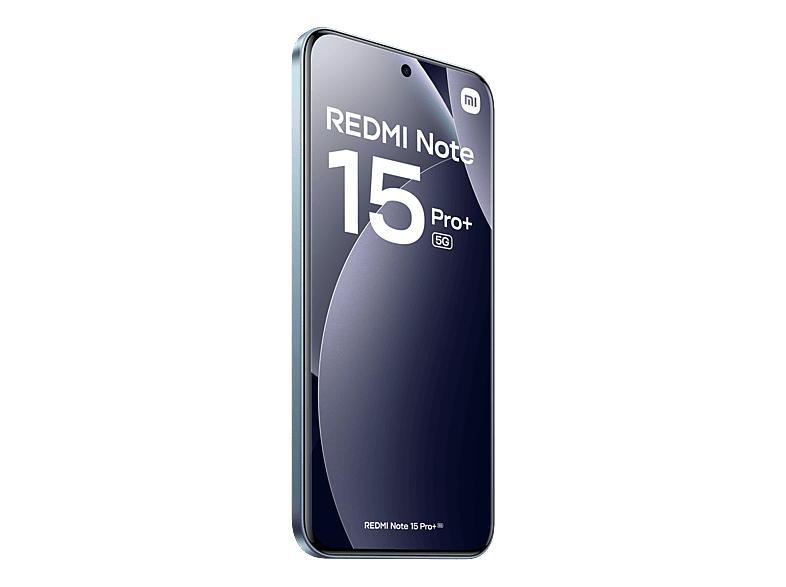 Móvil - Xiaomi Redmi Note 15 Pro+, Azul glaciar, 256 GB, 8 GB RAM, 6.83" AMOLED CrystalRes, Snapdragon® 7s Gen 4", 6500 mAh