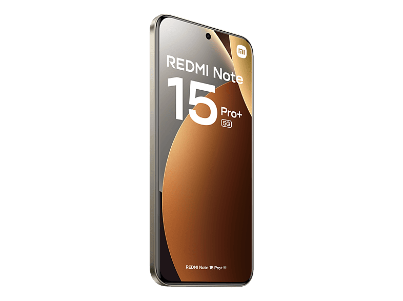 Móvil - Xiaomi Redmi Note 15 Pro+, Mocha brown, 512 GB, 12 GB RAM, 6.83" AMOLED CrystalRes, Snapdragon® 7s Gen 4", 6500 mAh