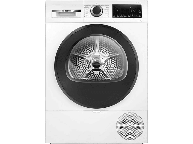Secadora bomba de calor - Bosch Avantixx 6 WQG24200ES, Eléctrico, 1 kg, Blanco
