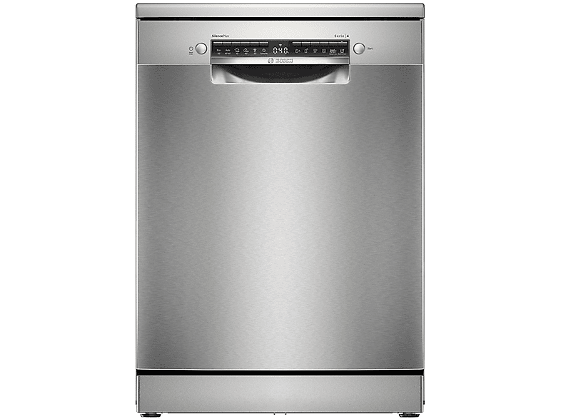 Lavavajillas libre instalación 60 cm - Bosch SMS4ECI28E, 14 servicios, 6 programas, 60 cm, Acero antihuellas