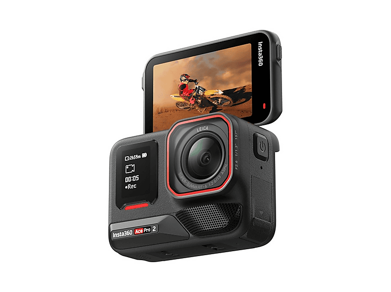 Cámara deportiva ACE PRO 2 MARC MARQUEZ BUNDLE 93 EDITION - Insta360, INSTA360, Negro/Rojo