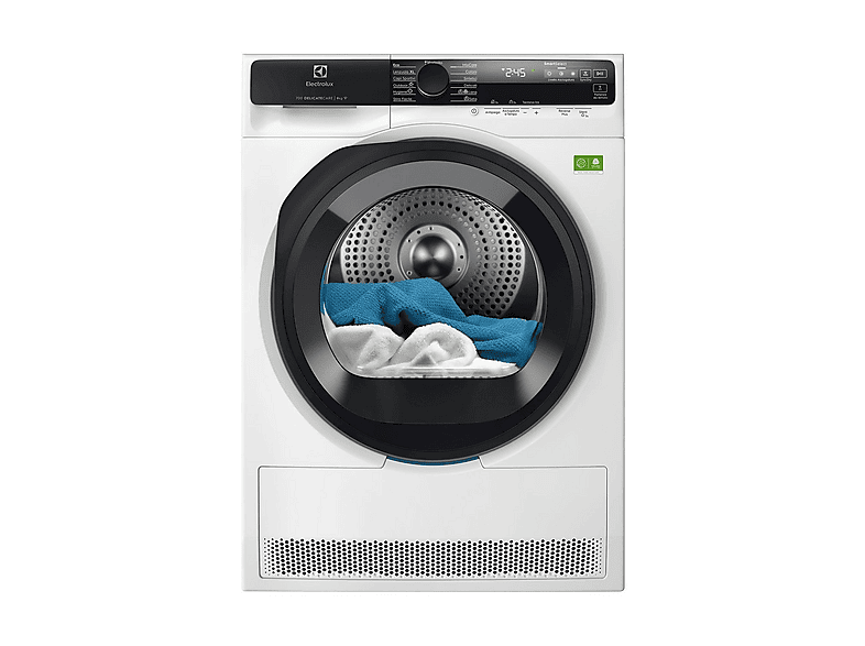 Secadora bomba de calor - Electrolux 916 900 388, Eléctrico, 9 kg, 13 programas, Blanco