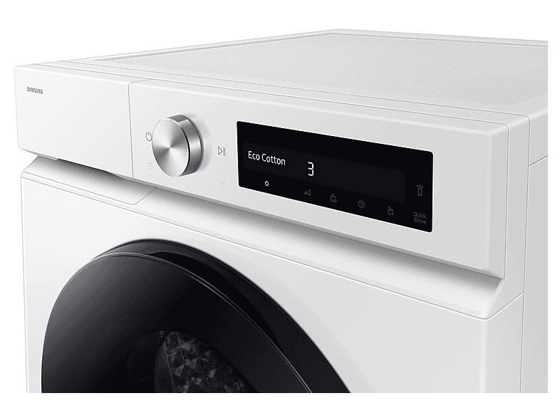 Secadora bomba de calor - Samsung DV90DB7845GW, Eléctrico, 9 kg, 4 programas, White