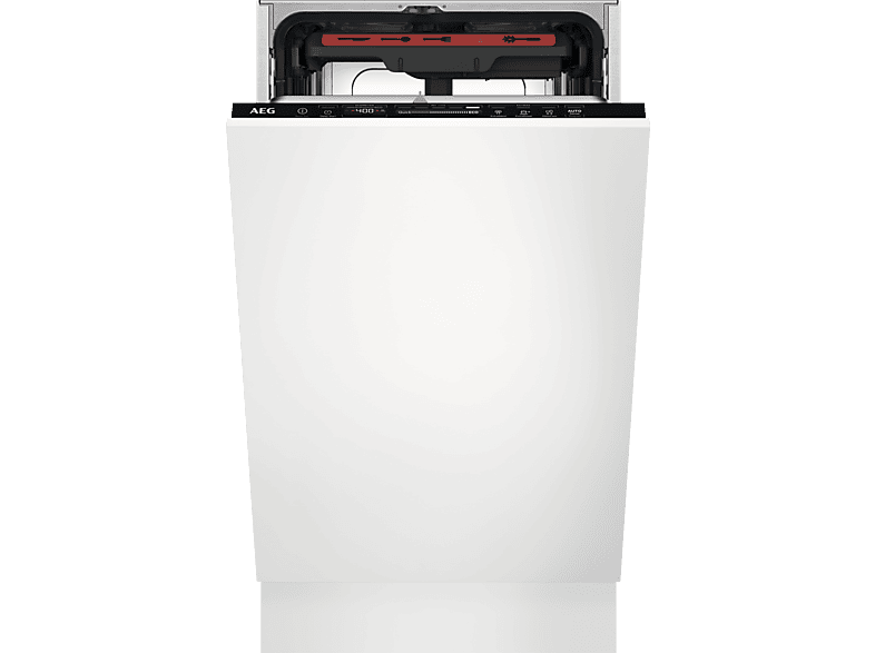 Lavavajillas integrable 45 cm - AEG FSE73507P, 10 servicios, 7 programas, 446 mm, Blanco