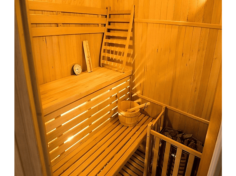 Sauna Finlandesa - Mpc SINED-SAUNAVAPORE-ZEN_3C, Marrón