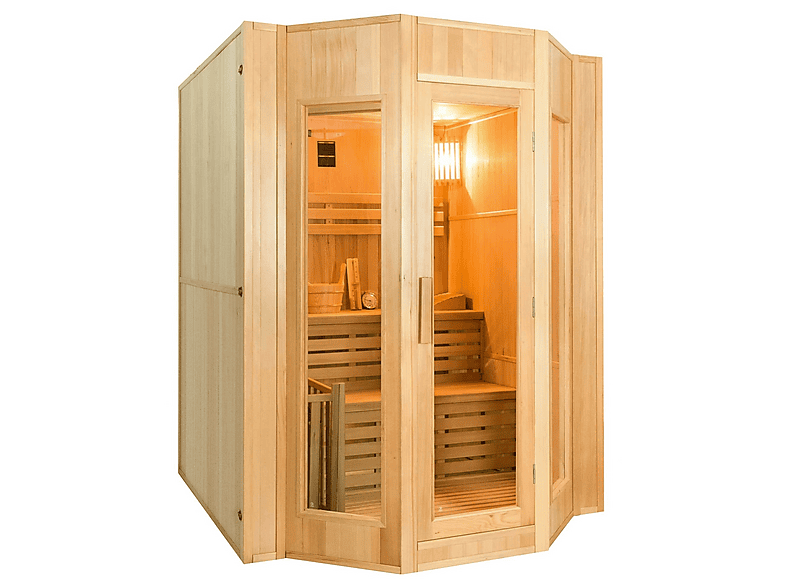 Sauna Finlandesa - Mpc SINED-SAUNAVAPORE-ZEN_4, Marrón
