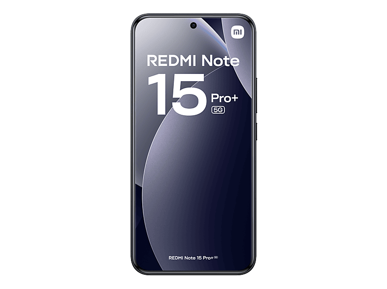 Móvil - Xiaomi Redmi Note 15 Pro+, Negro, 256 GB, 8 GB RAM, 6.83" AMOLED CrystalRes, Snapdragon® 7s Gen 4", 6500 mAh
