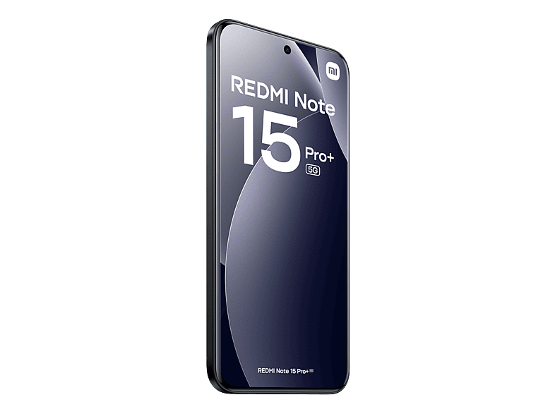 Móvil - Xiaomi Redmi Note 15 Pro+, Negro, 256 GB, 8 GB RAM, 6.83" AMOLED CrystalRes, Snapdragon® 7s Gen 4", 6500 mAh